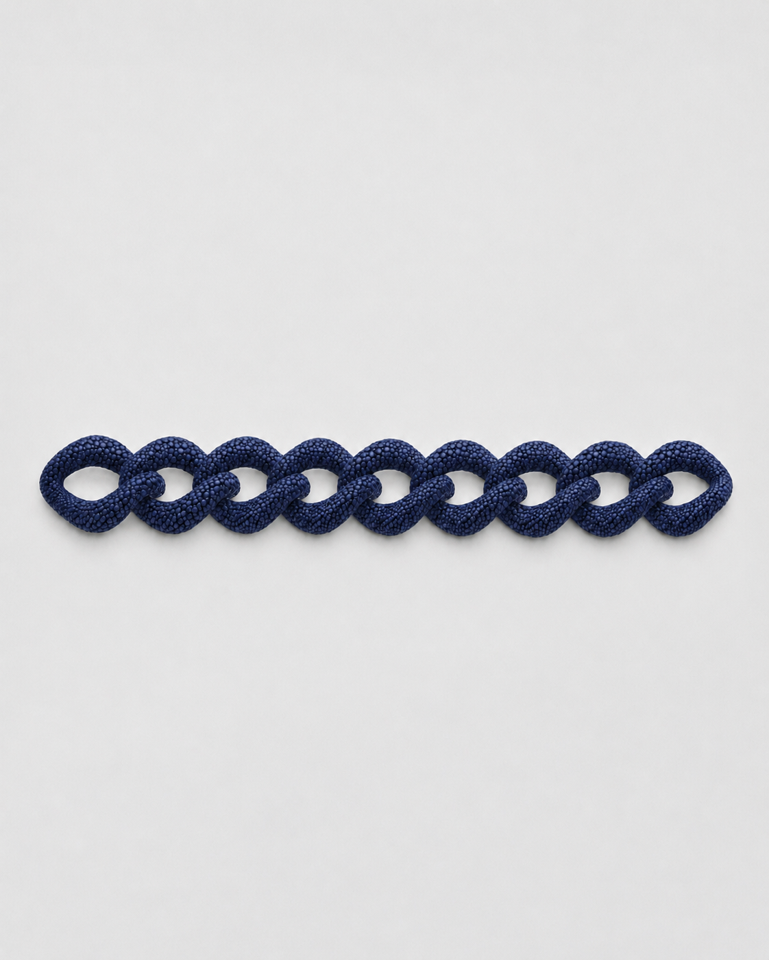 Galuchat links - Navy Blue