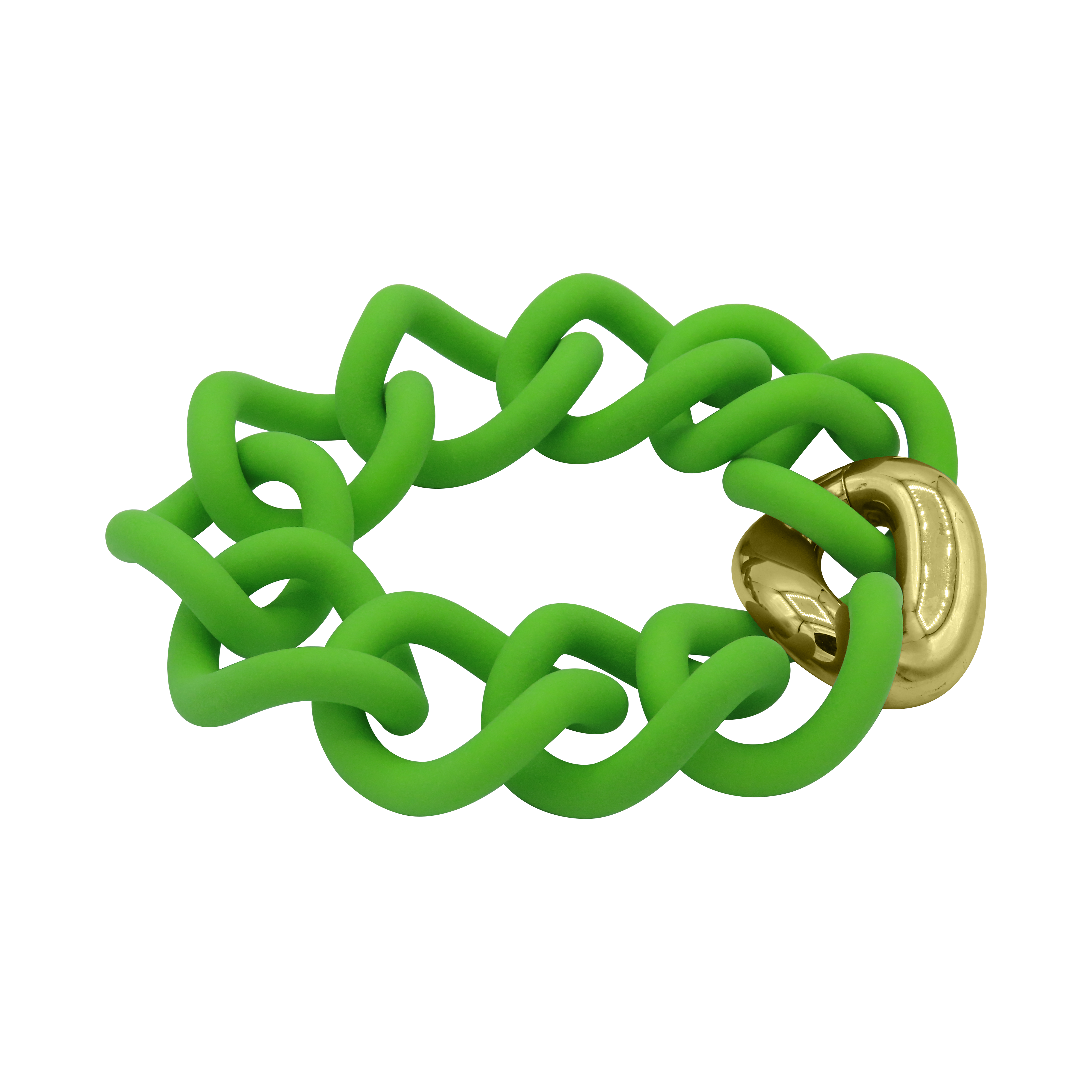 Luxura - Apple green - Gold plated