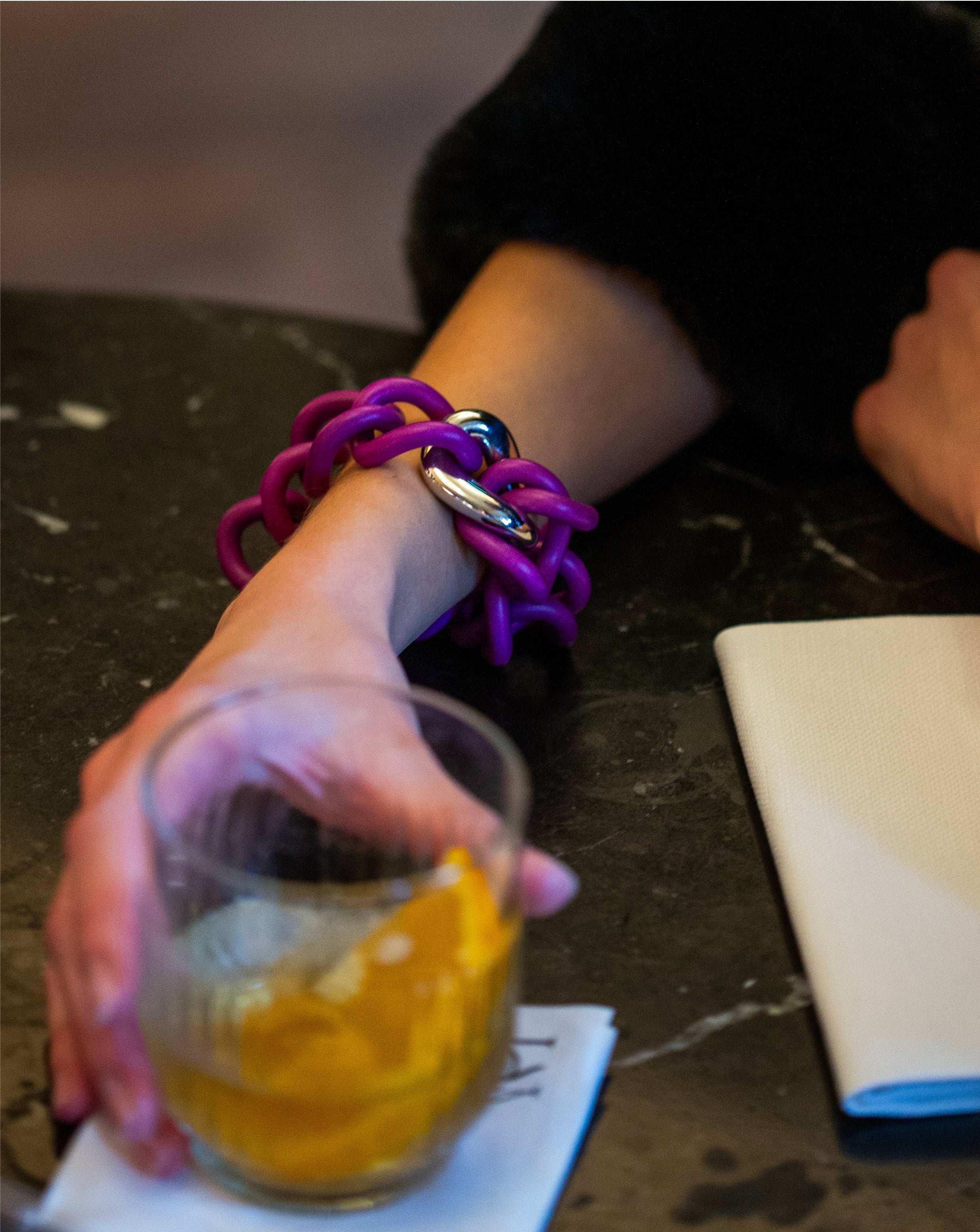 Luxura - Violet - Gold plated