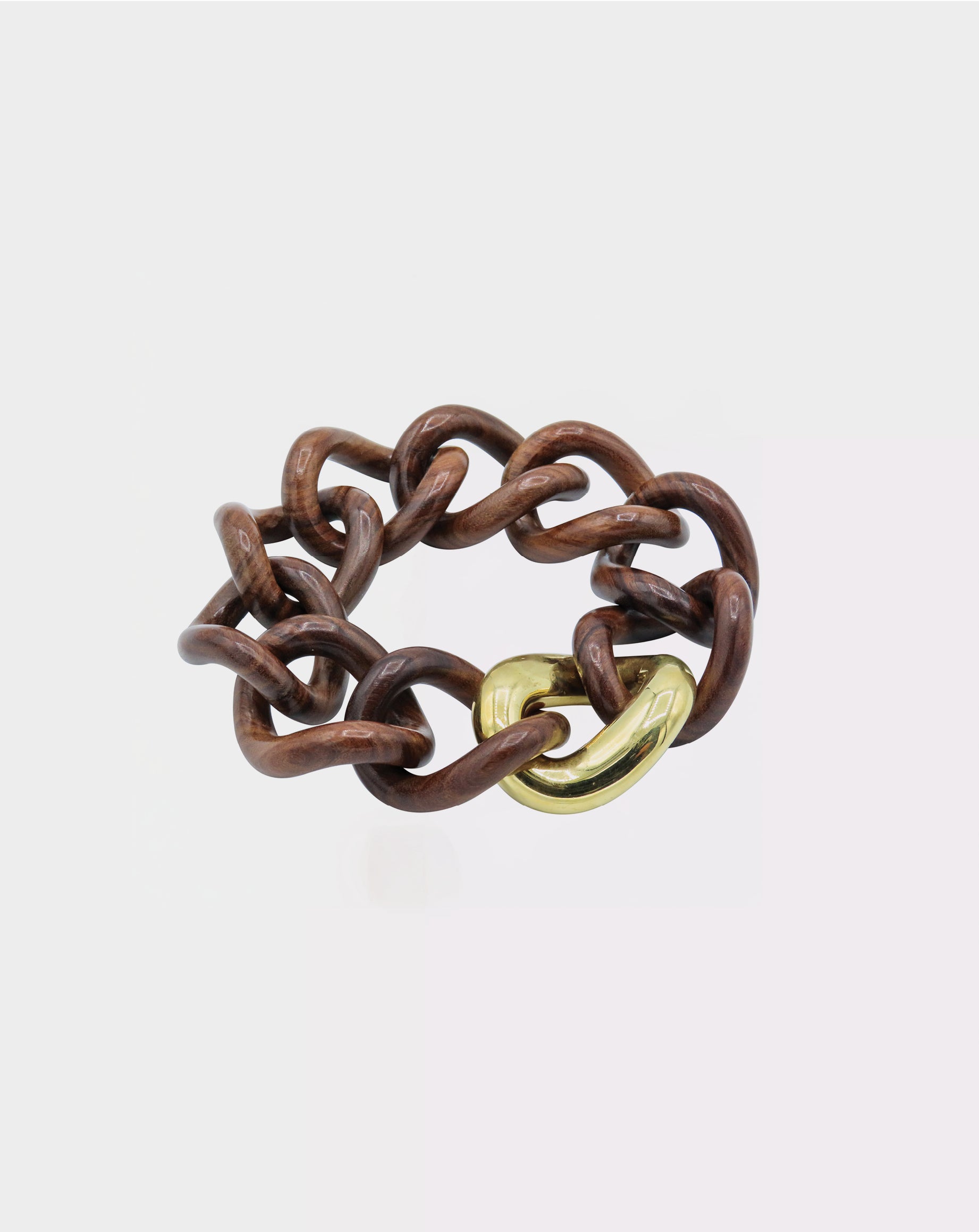 Rosewood - Brown - Gold plated