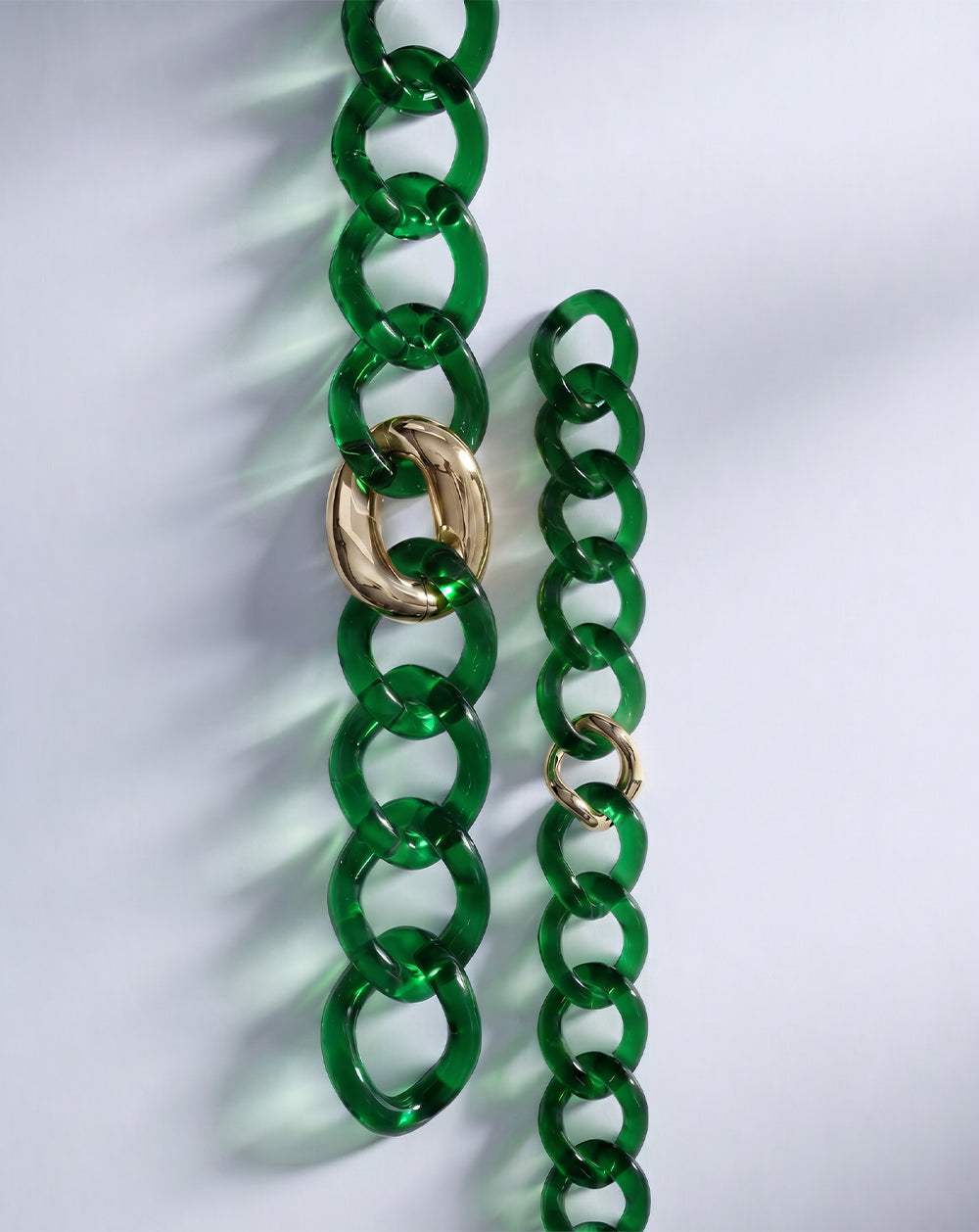 The Mini Composite Green - Gold plated - Mixed