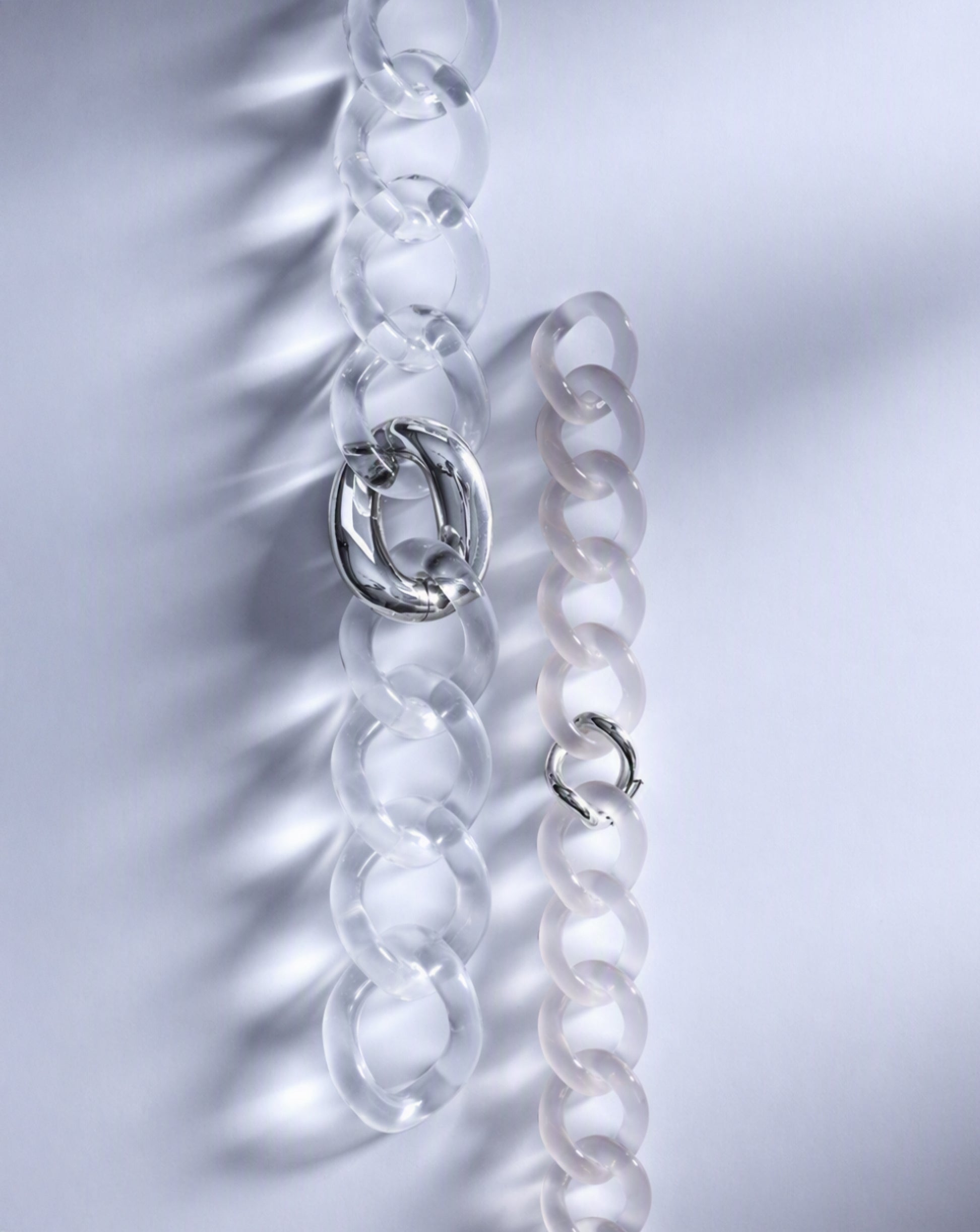The Mini Composite Milky White - Gold plated - Mixed