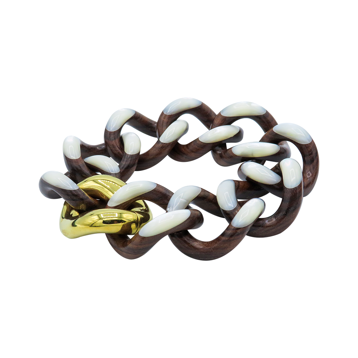 Rosewood - Mother of Pearl - Gold plated