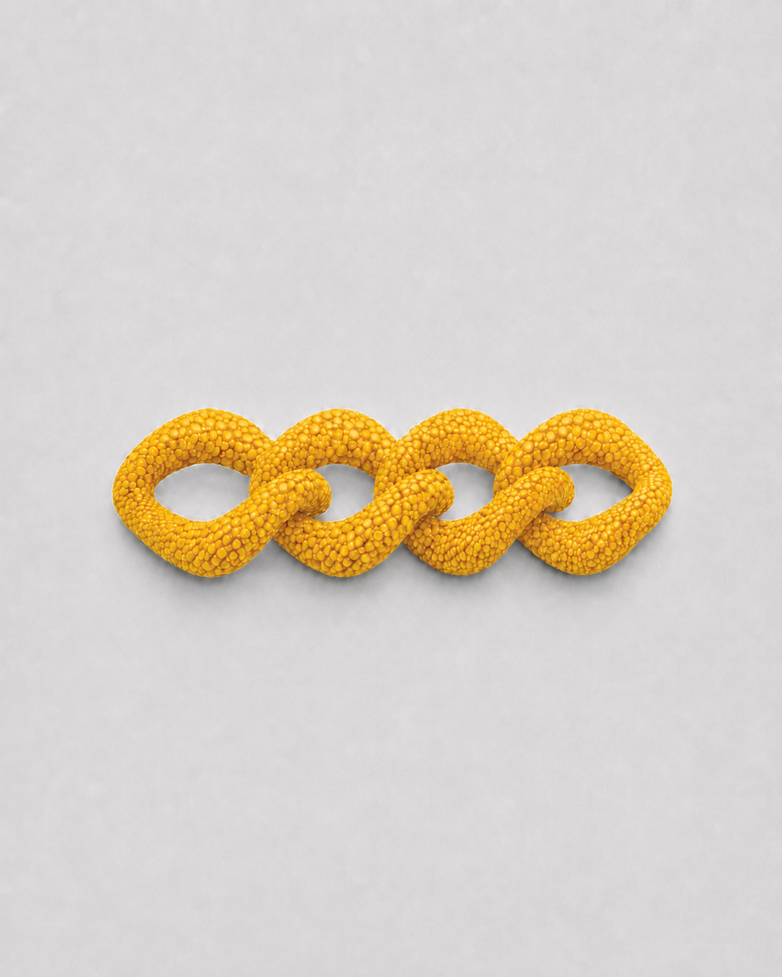 Galuchat links - Yellow