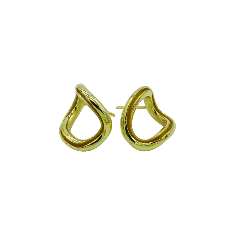 Infinite Gold-Plated Earrings